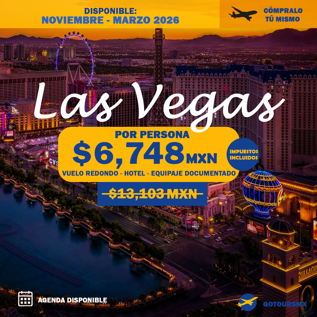 Las Vegas Express – 3 Días / 2 Noches