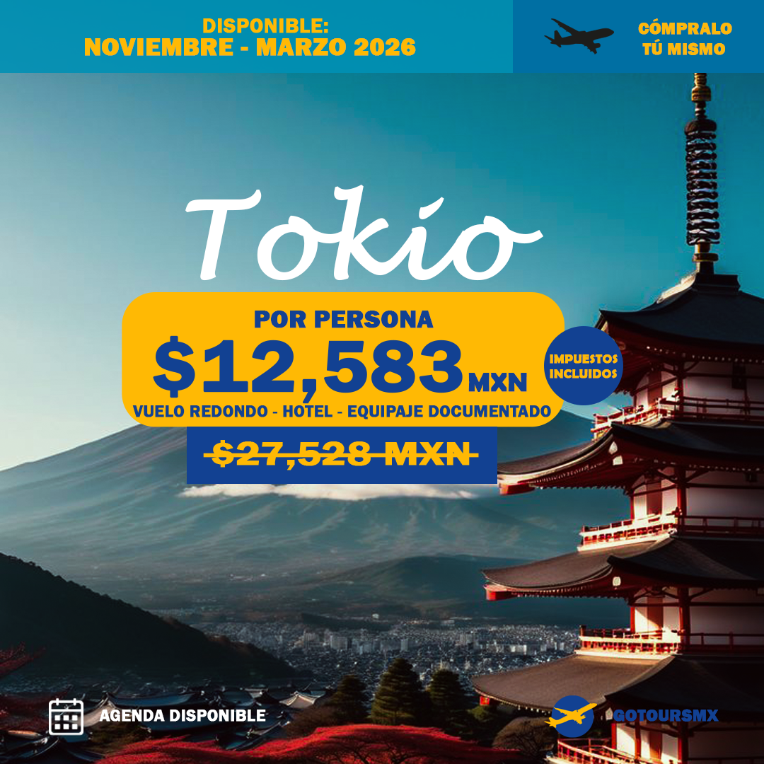 Tokio Básico – 9 Días / 7 Noches